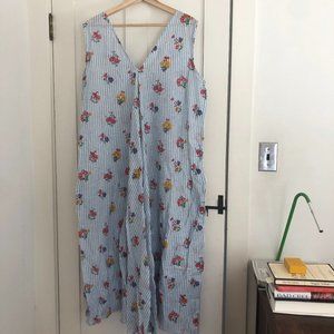 Little Tienda subscription dress - Blue stripe floral